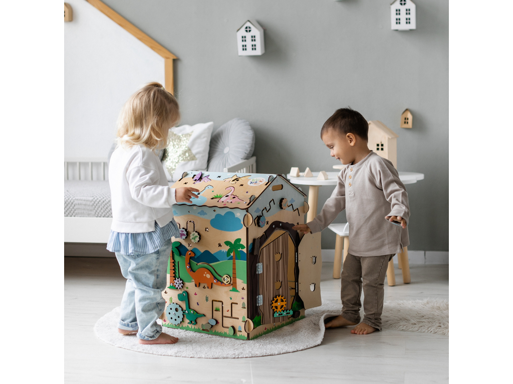 BusyKids Activity -leikkimökki – valmistajan tuotekuva