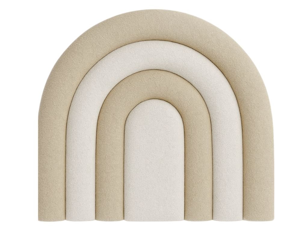 Benlemi RAINBOW -seinäpaneeli, beige ja kerma vuorotellen