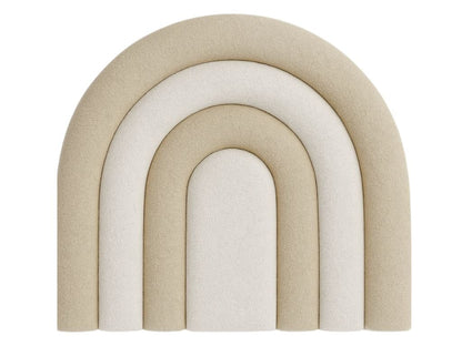 Benlemi RAINBOW -seinäpaneeli, beige ja kerma vuorotellen