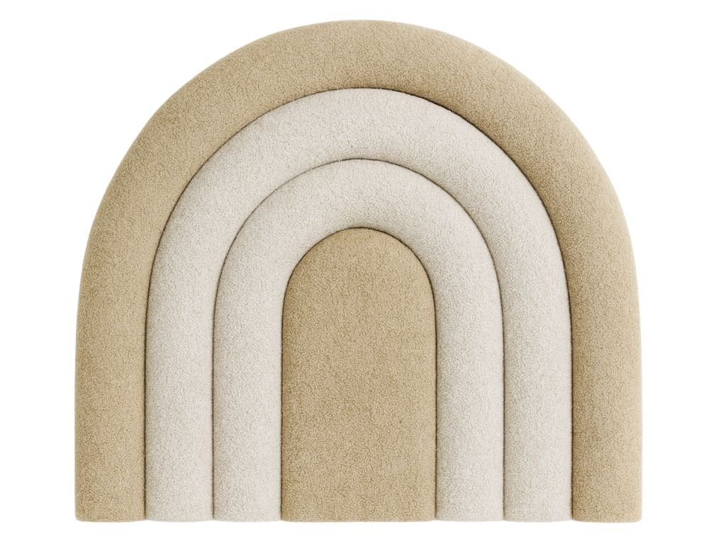 Benlemi RAINBOW -seinäpaneeli, beige reunoilla ja kerma keskellä