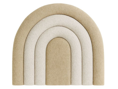 Benlemi RAINBOW -seinäpaneeli, beige reunoilla ja kerma keskellä