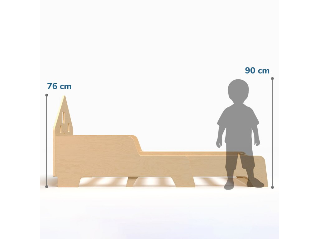 BusyKids kasvava lastensänky – valmistajan tuotekuva