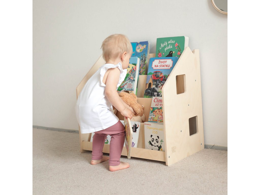 BusyKids Montessori-kirjahylly – valmistajan tuotekuva