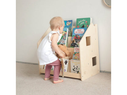 BusyKids Montessori-kirjahylly – valmistajan tuotekuva