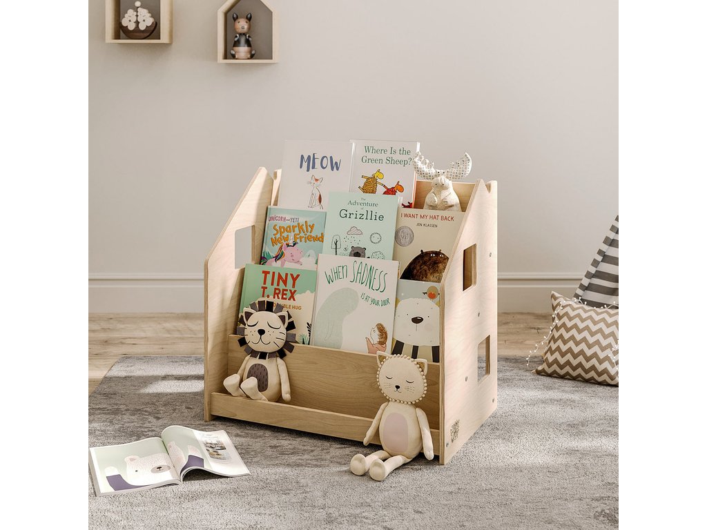 BusyKids Montessori-kirjahylly – valmistajan tuotekuva
