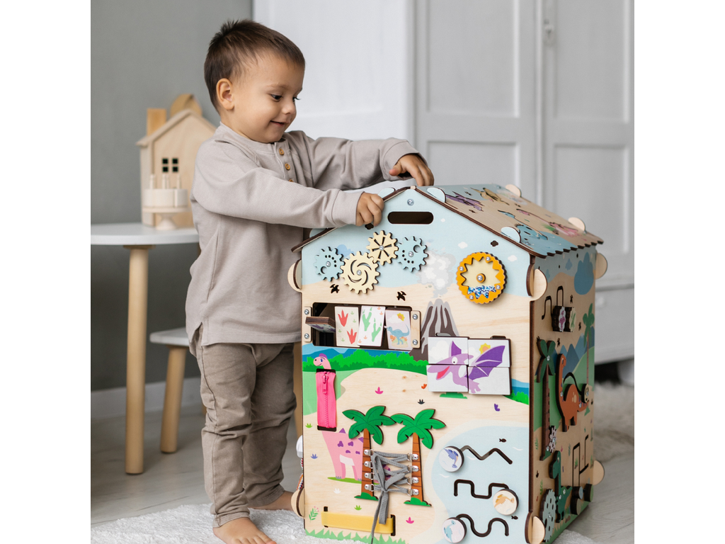 BusyKids Activity -leikkimökki – valmistajan tuotekuva