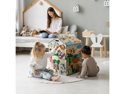 BusyKids Activity -leikkimökki – valmistajan tuotekuva