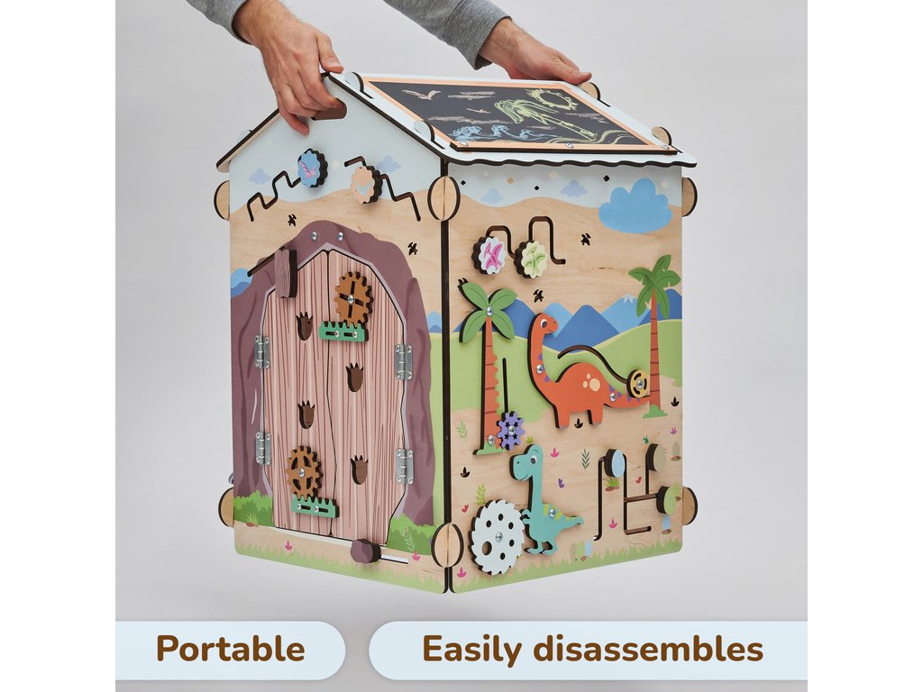 BusyKids Activity -leikkimökki – valmistajan tuotekuva