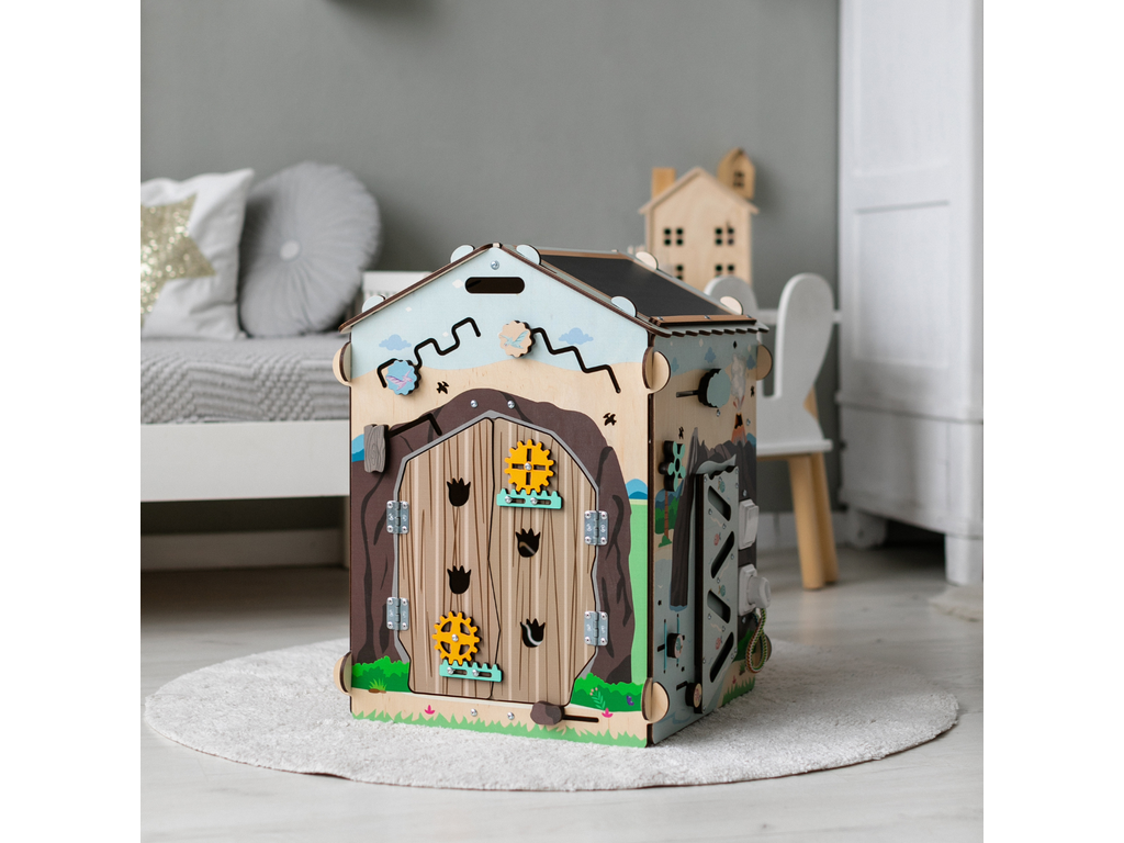 BusyKids Activity -leikkimökki – valmistajan tuotekuva