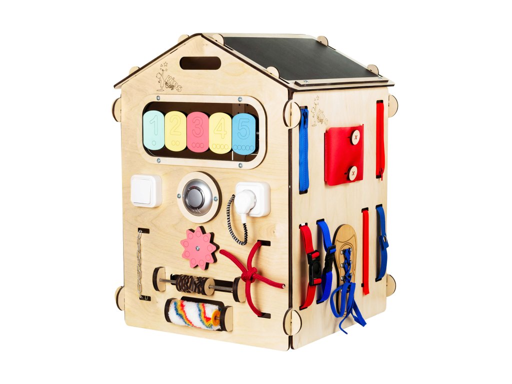BusyKids Activity -leikkimökki – valmistajan tuotekuva