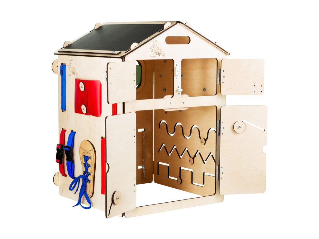 BusyKids Activity -leikkimökki – valmistajan tuotekuva