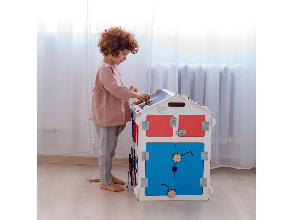 BusyKids Activity -leikkimökki – valmistajan tuotekuva