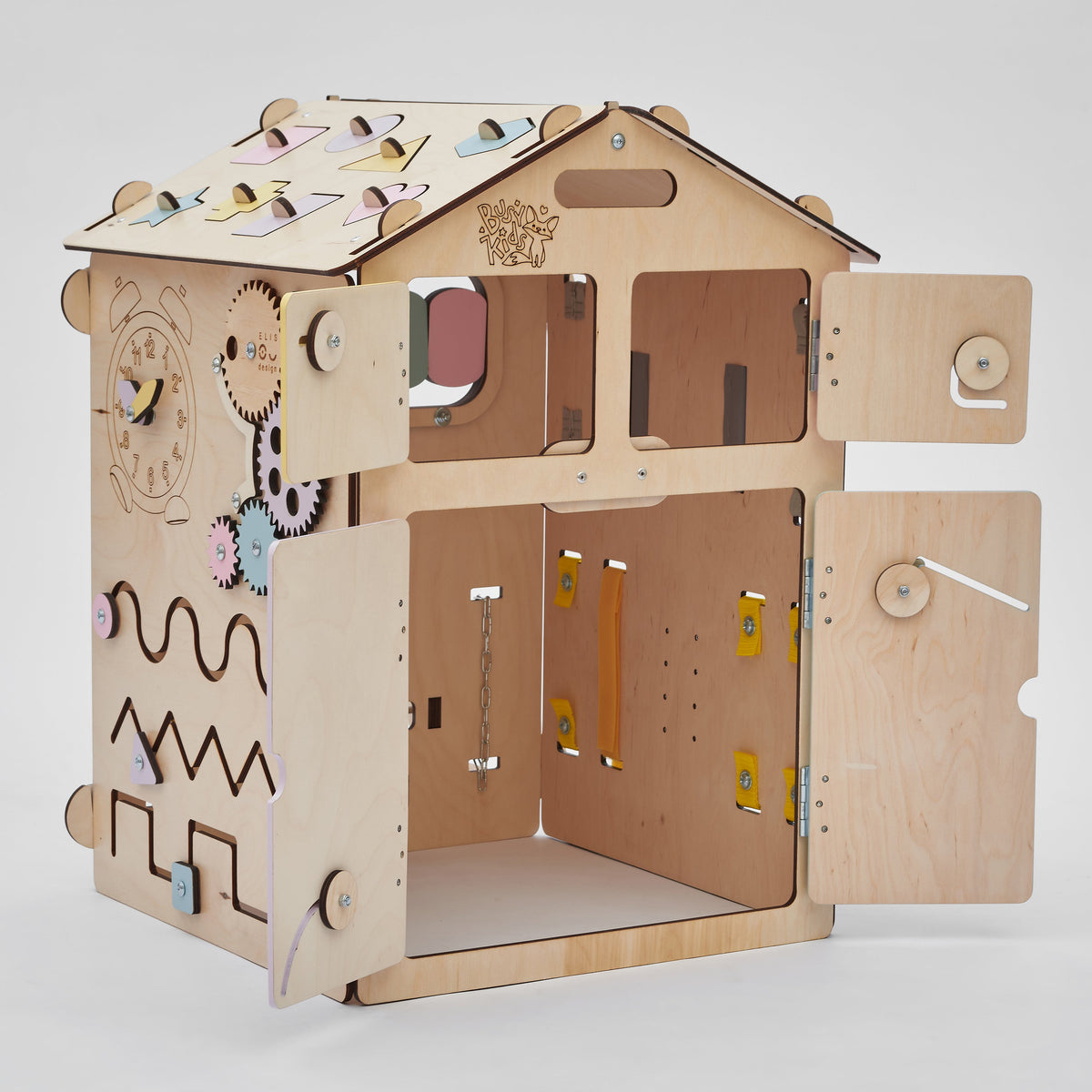 BusyKids Activity -leikkimökki – valmistajan tuotekuva