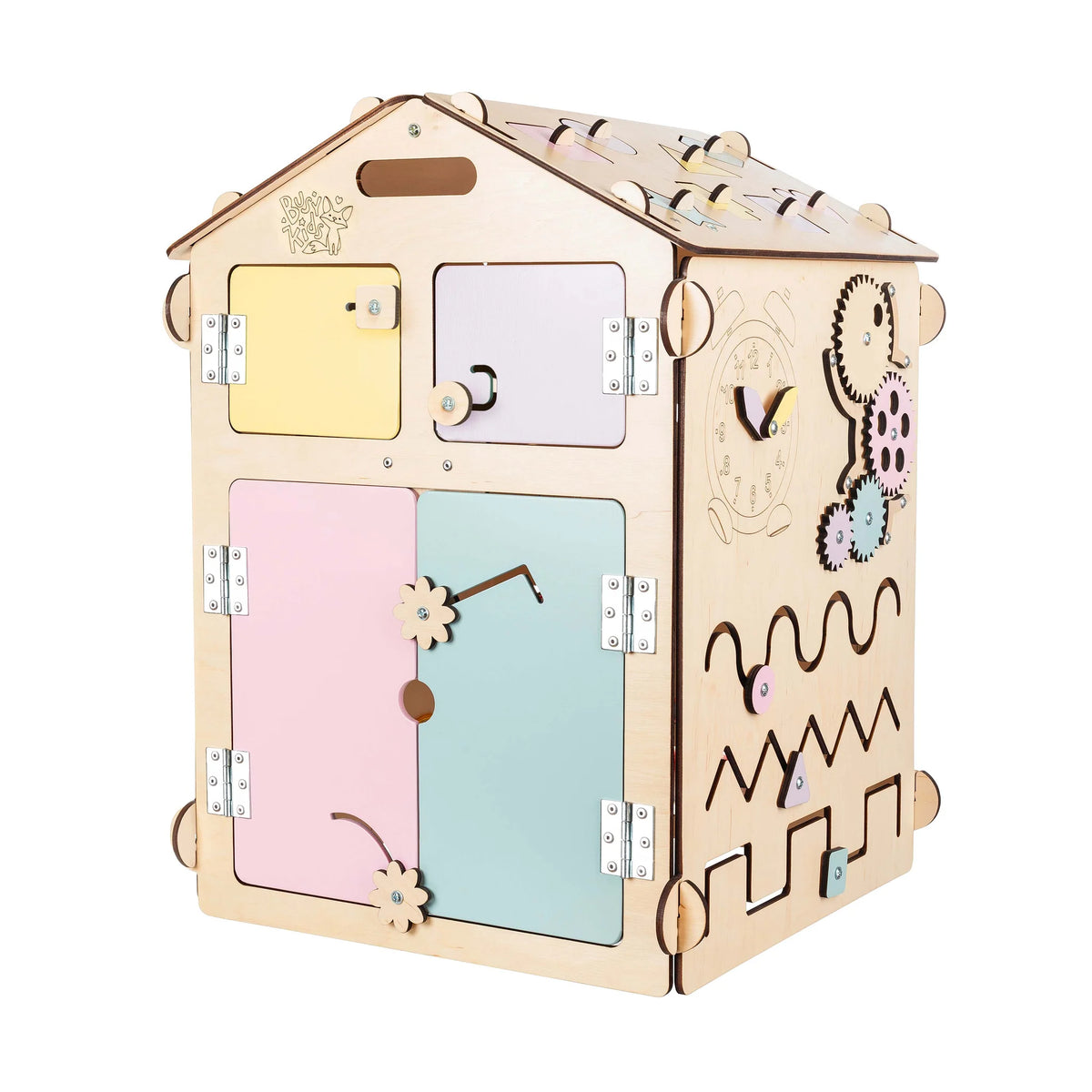 BusyKids House Natura Pastel -toimintatalo