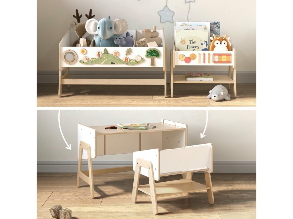 BusyKids Lilu -leluhylly ja pöytä