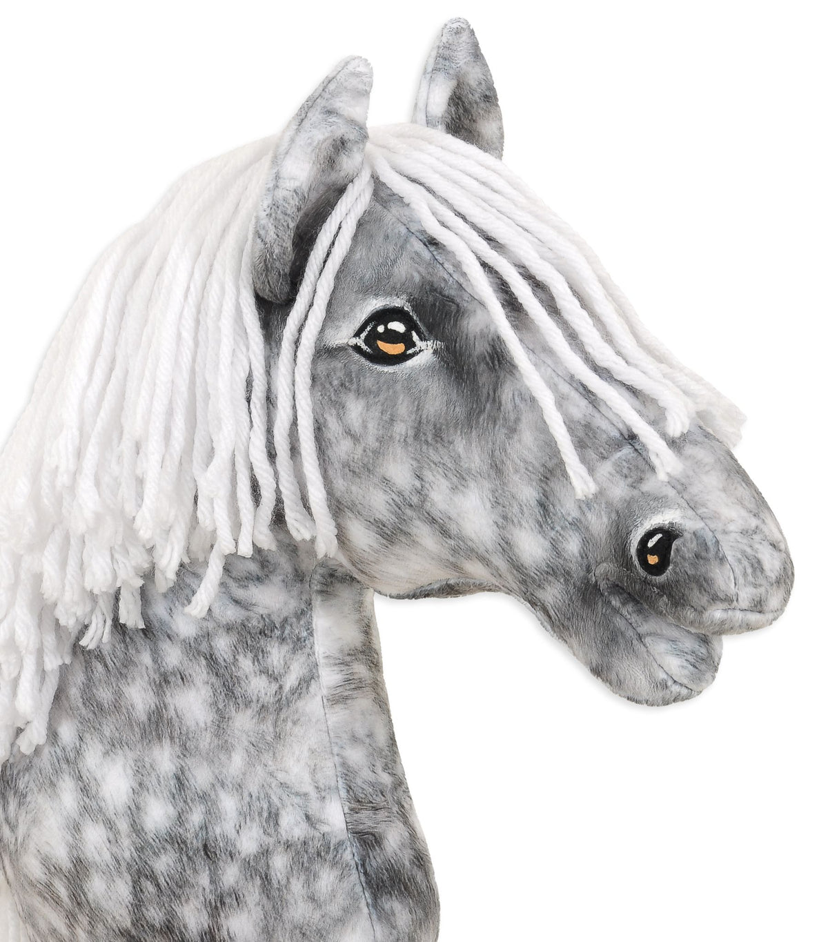 Super Hobby Horse Premium A3 – omenakimo, valkoinen harja – valmistajan kuva 7; kuvan varusteet eivät määritä paketin sisältöä
