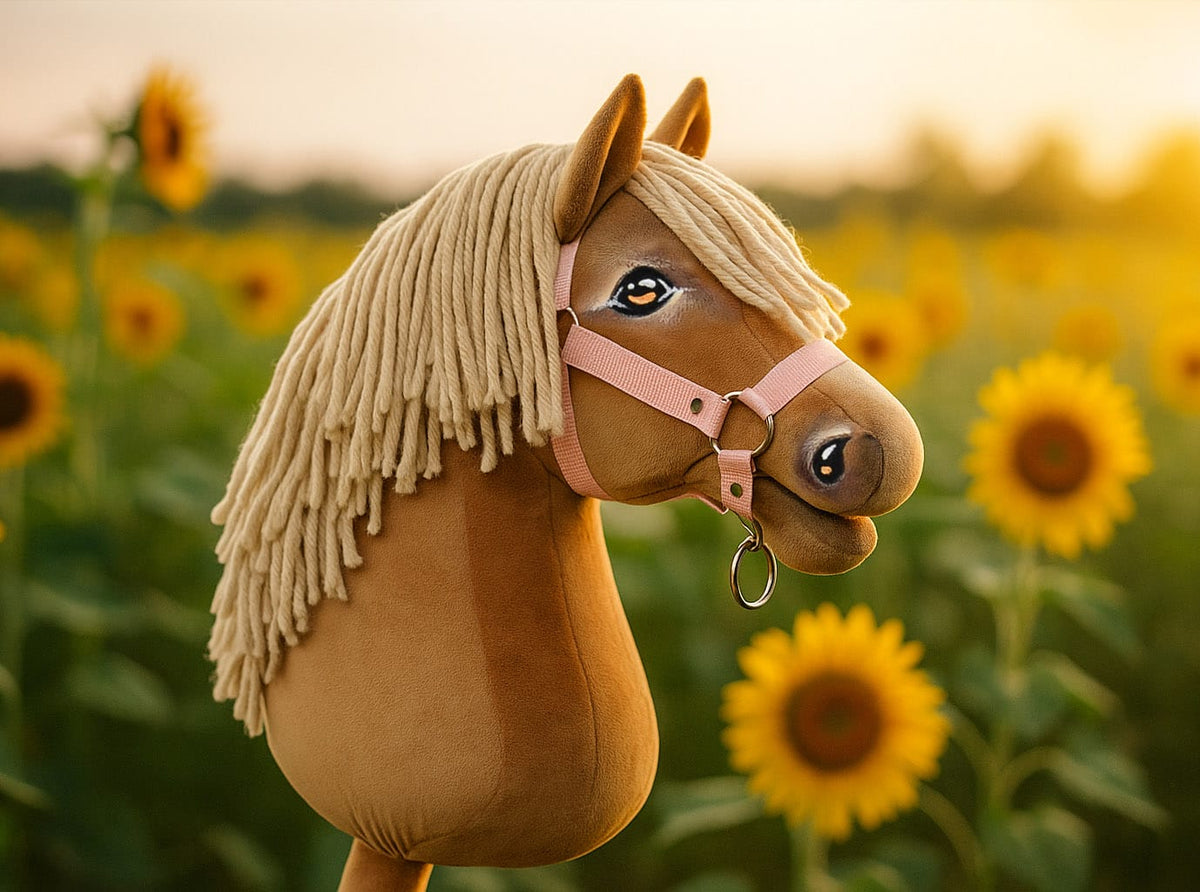 Super Hobby Horse Premium A3 – palomino – valmistajan kuva 5; kuvan varusteet eivät määritä paketin sisältöä
