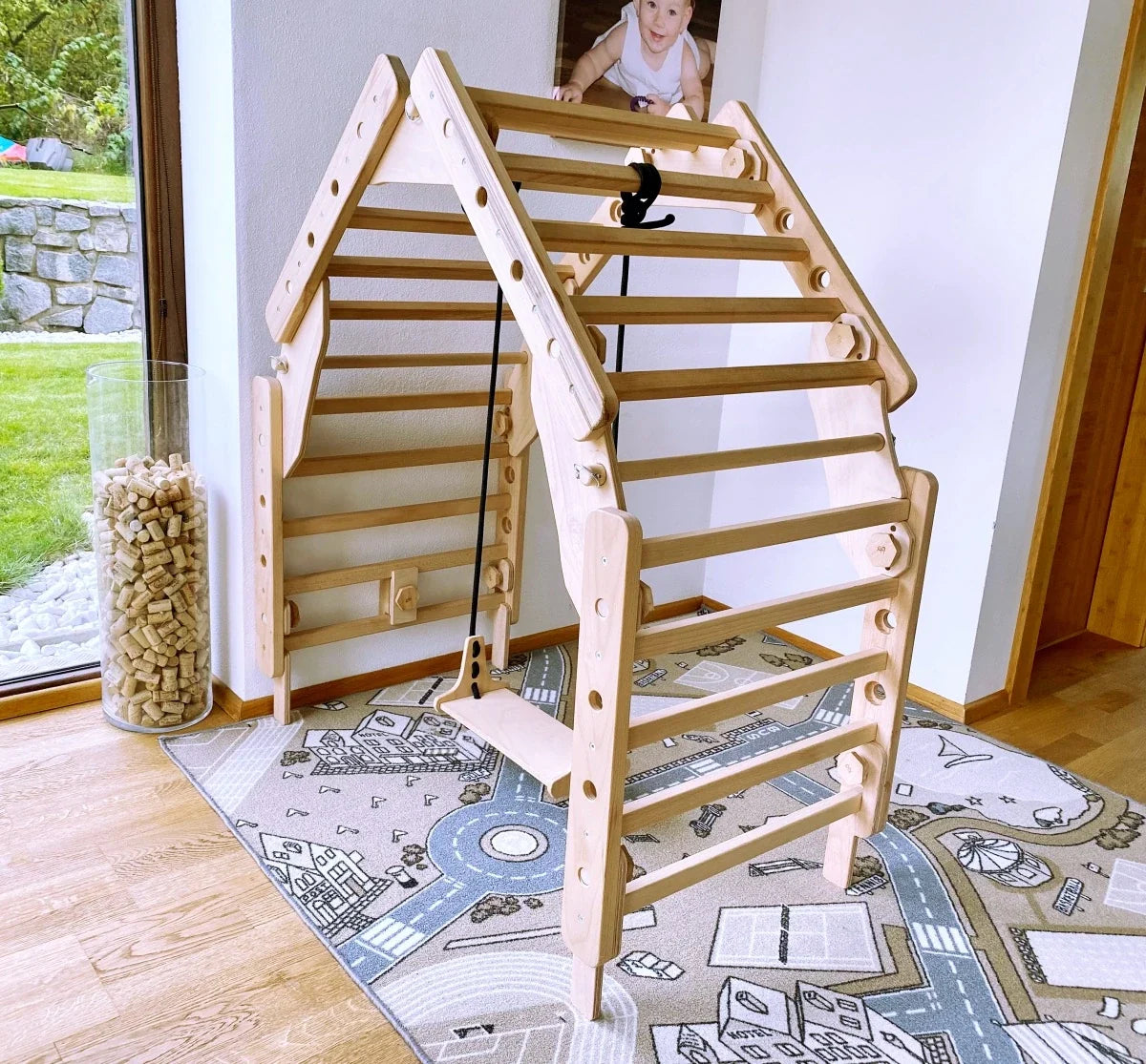 Loopo Little House 4in1 – valmistajan kuva 7; esimerkkikokoonpano