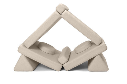 Shappy Teddy -leikkisohva, vaalea beige – valmistajan tuote- ja käyttökuva