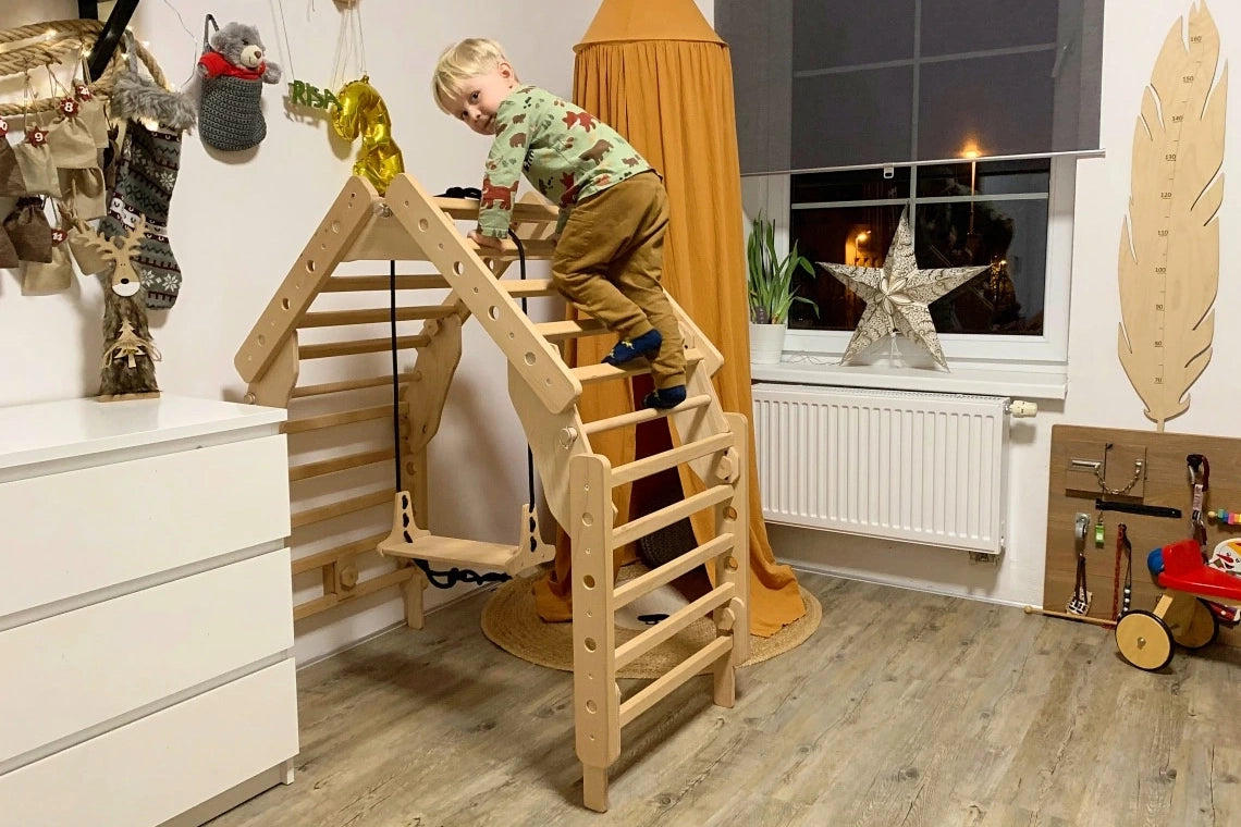 Loopo Little House 4in1 -leikki- ja kiipeilyteline