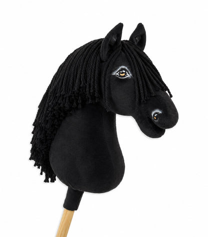 Musta Super Hobby Horse Premium A3 -keppihevonen