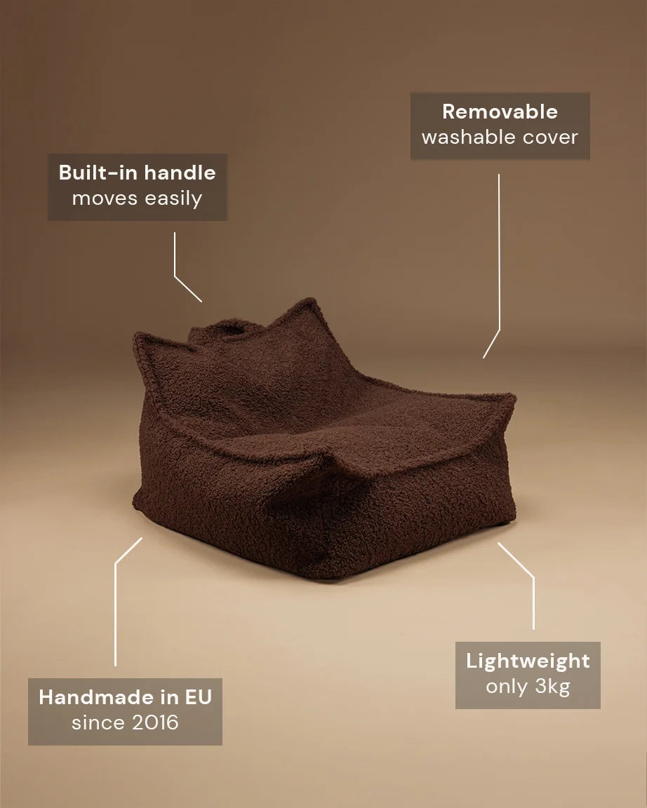 Wigiwama Beanbag Chair Warm Hazel