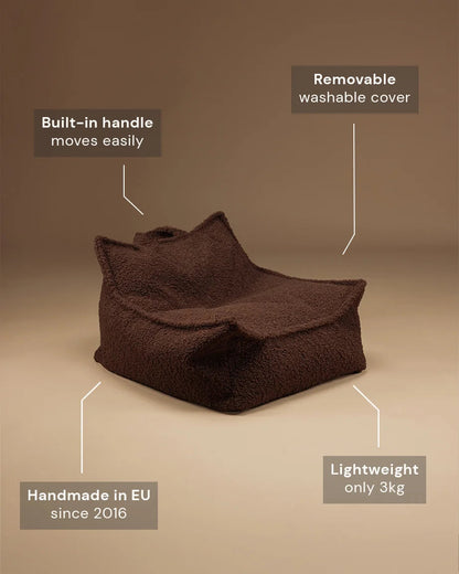 Wigiwama Beanbag Chair Warm Hazel